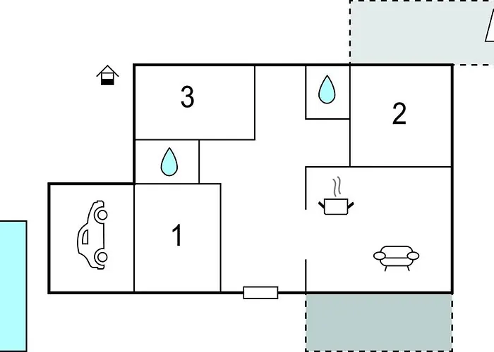 3 Bedroom Beautiful In Prázdninový dům Sukošan